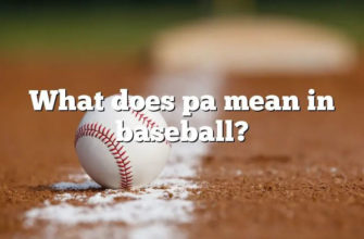 What Does PA Mean in Baseball?