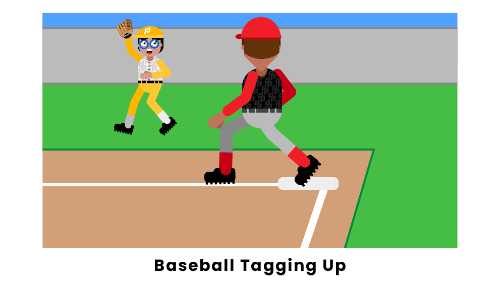Baseball Tagging Up