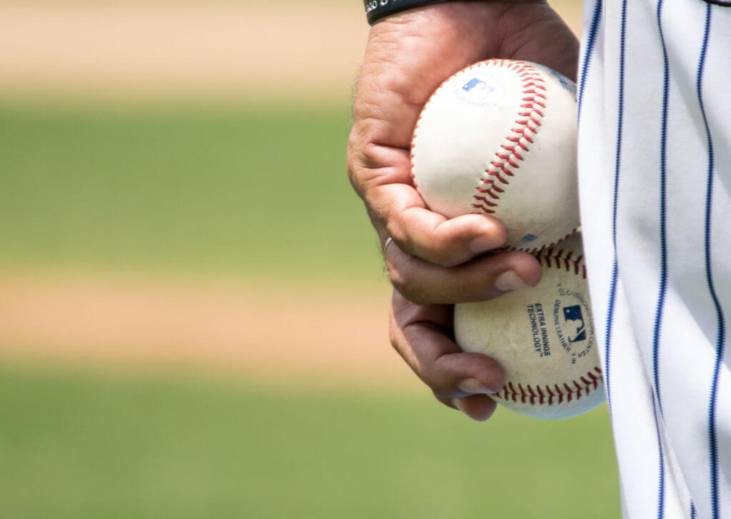 Baseballs Hold In One Hand