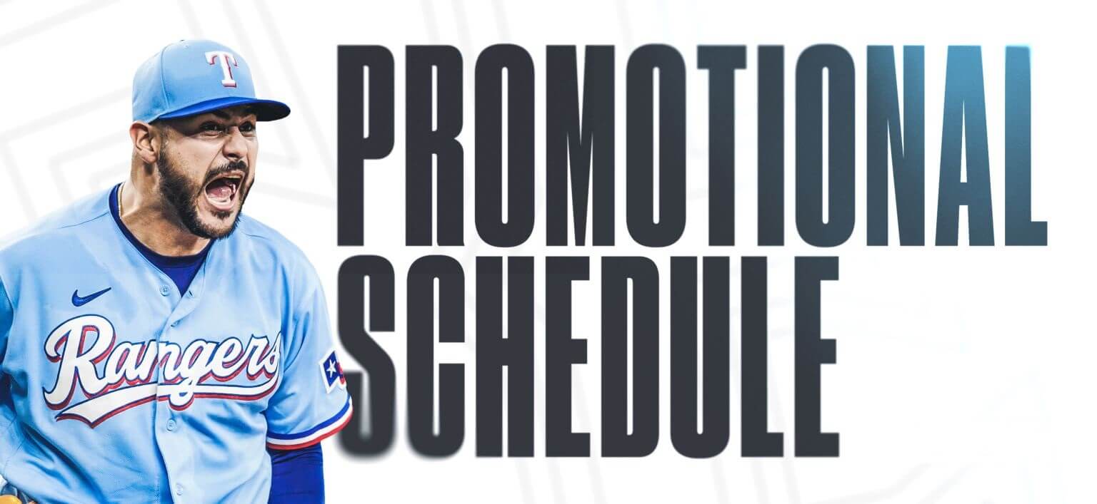 Promotional Schedule on Baseball