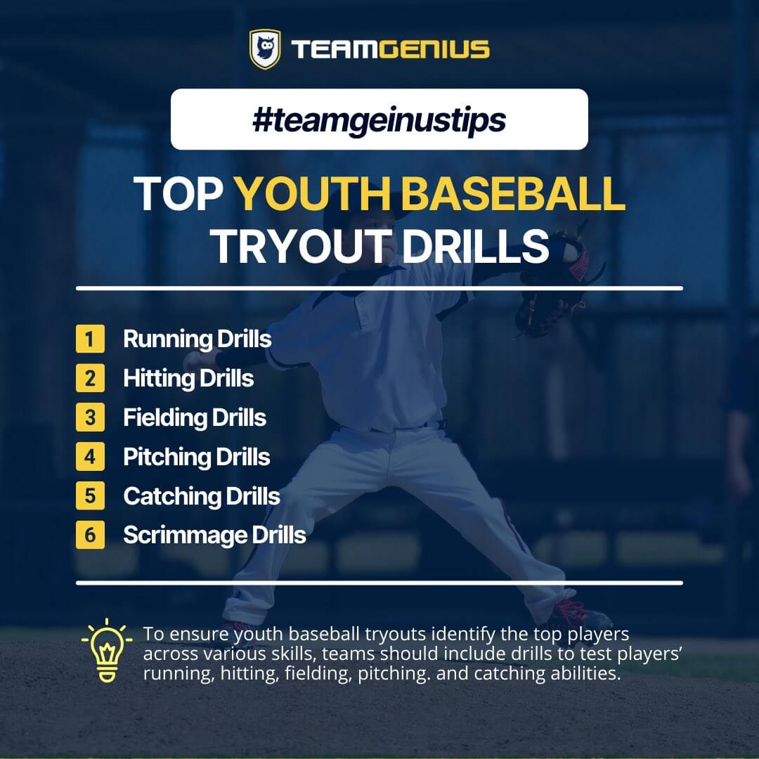 Top Youth Baseball Tryout Drills